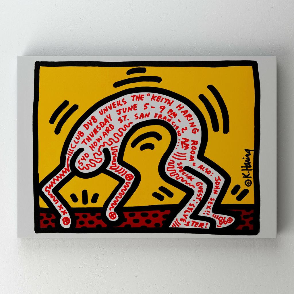 Картина на полотні Кіт Харінг (Keith Haring) KH07