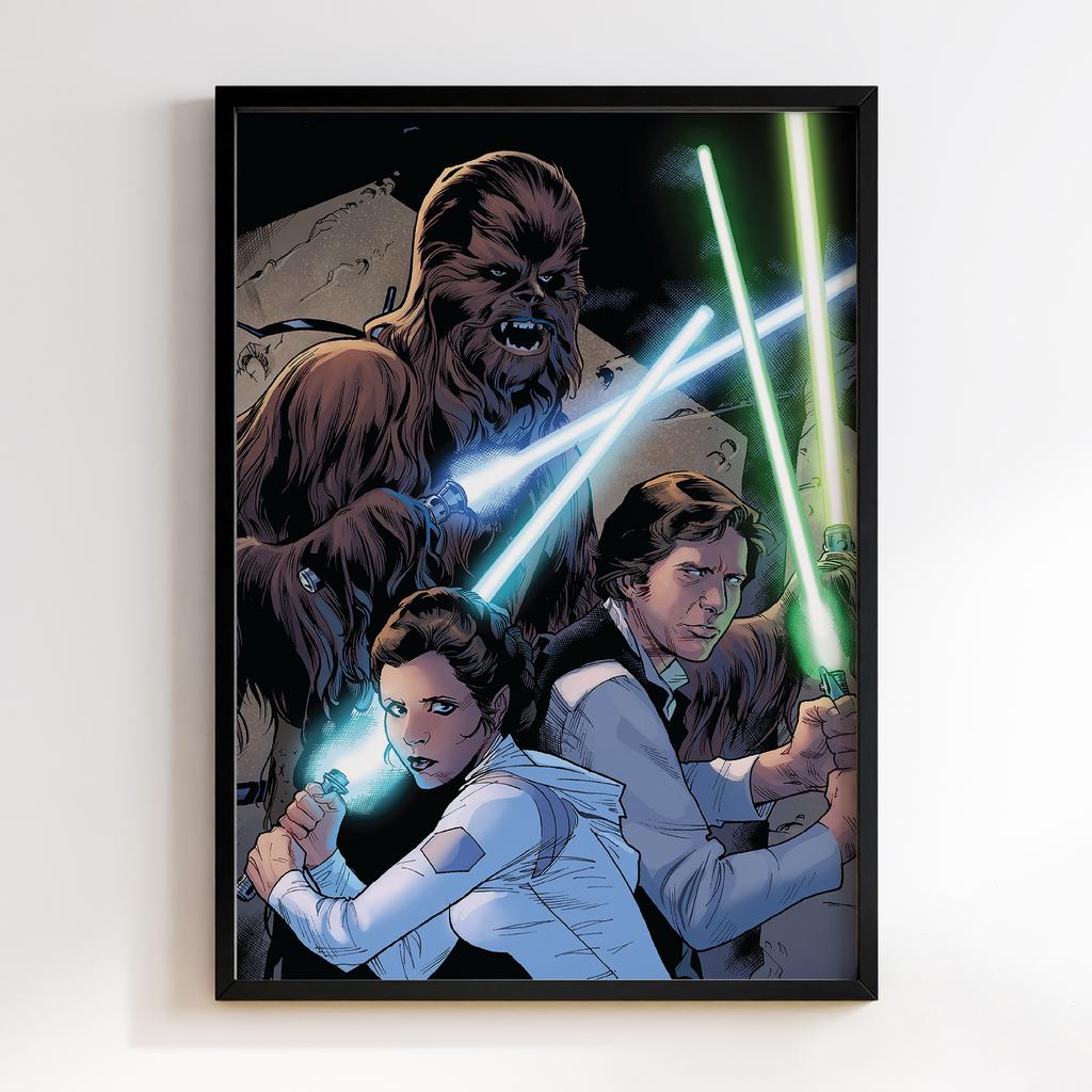 Постер Зоряні Війни (Star Wars) QW35