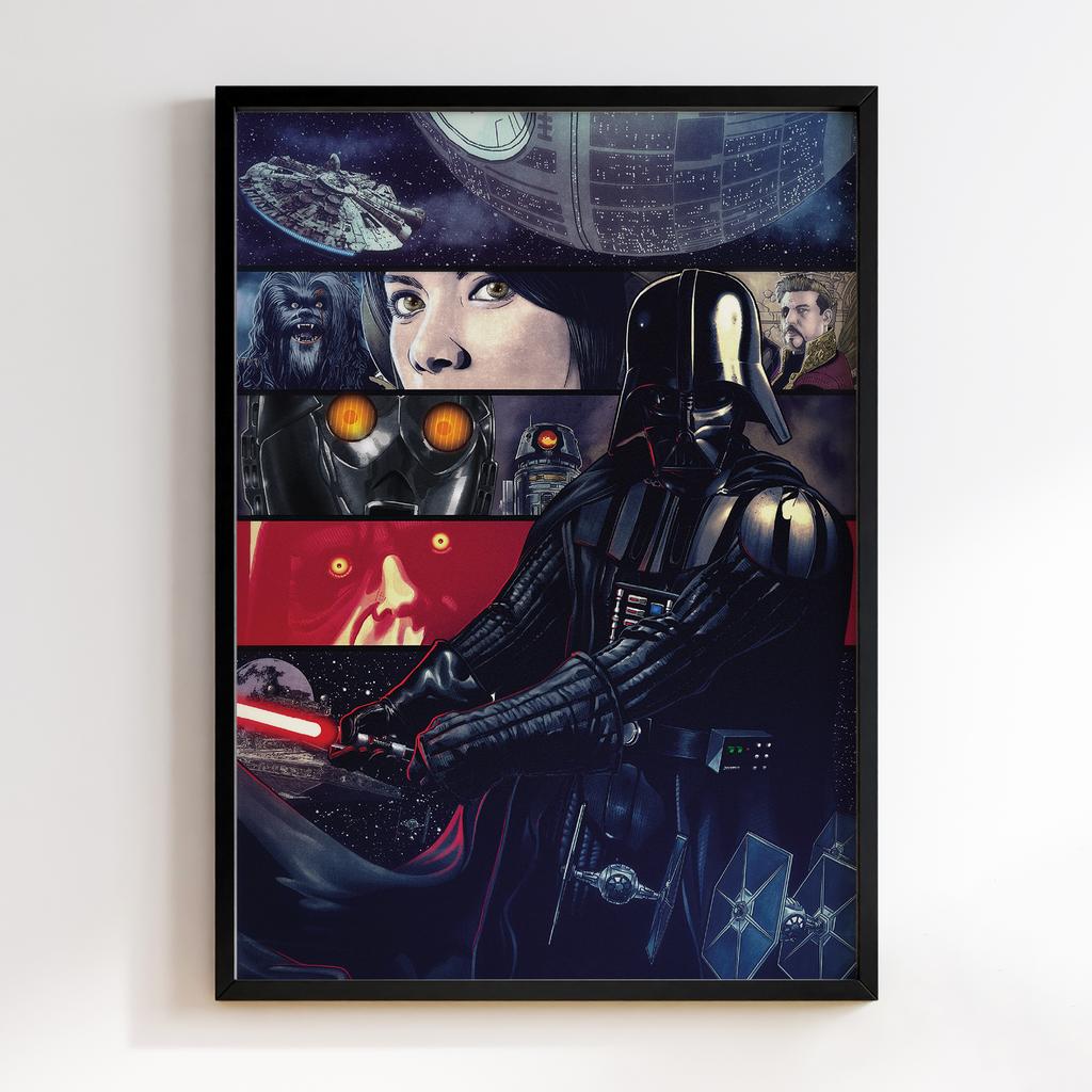 Постер Зоряні Війни (Star Wars) QW36