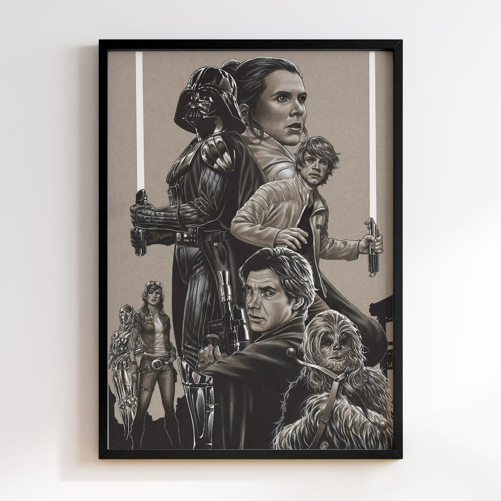 Постер Зоряні Війни (Star Wars) QW44
