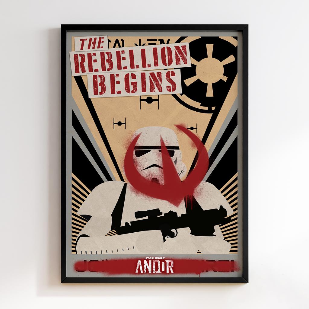 Постер Зоряні Війни (Star Wars) QW66