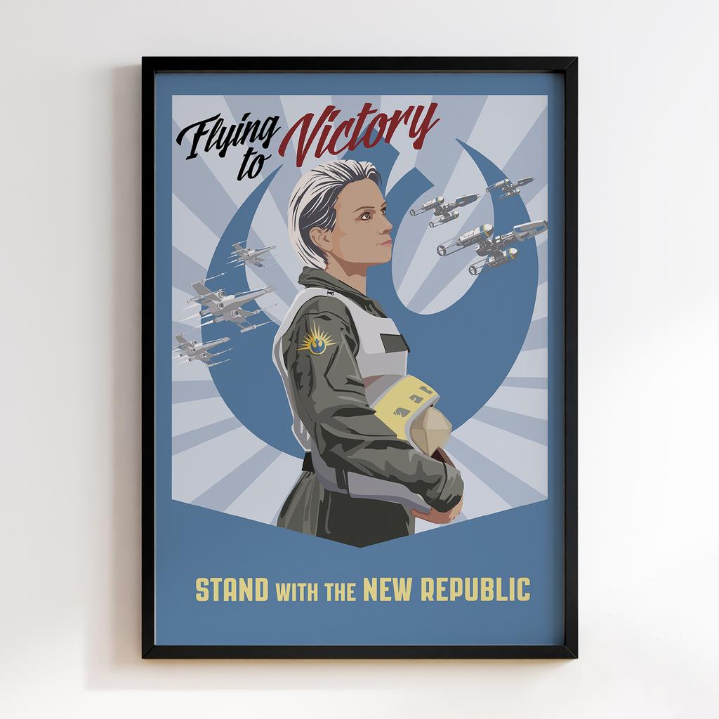 Постер Зоряні Війни (Star Wars) QW67