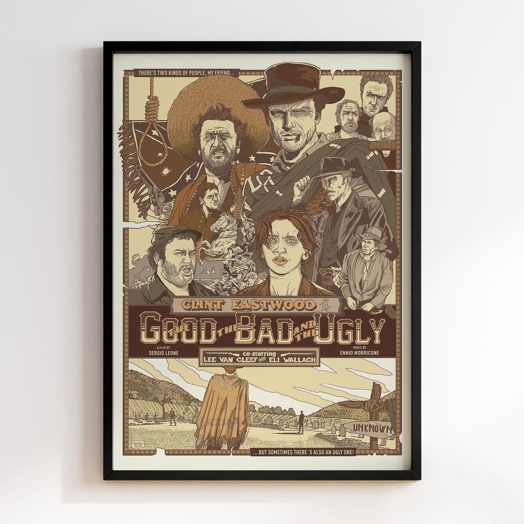 Постер Хороший, Поганий, Злий (The Good, the Bad and the Ugly) GU04
