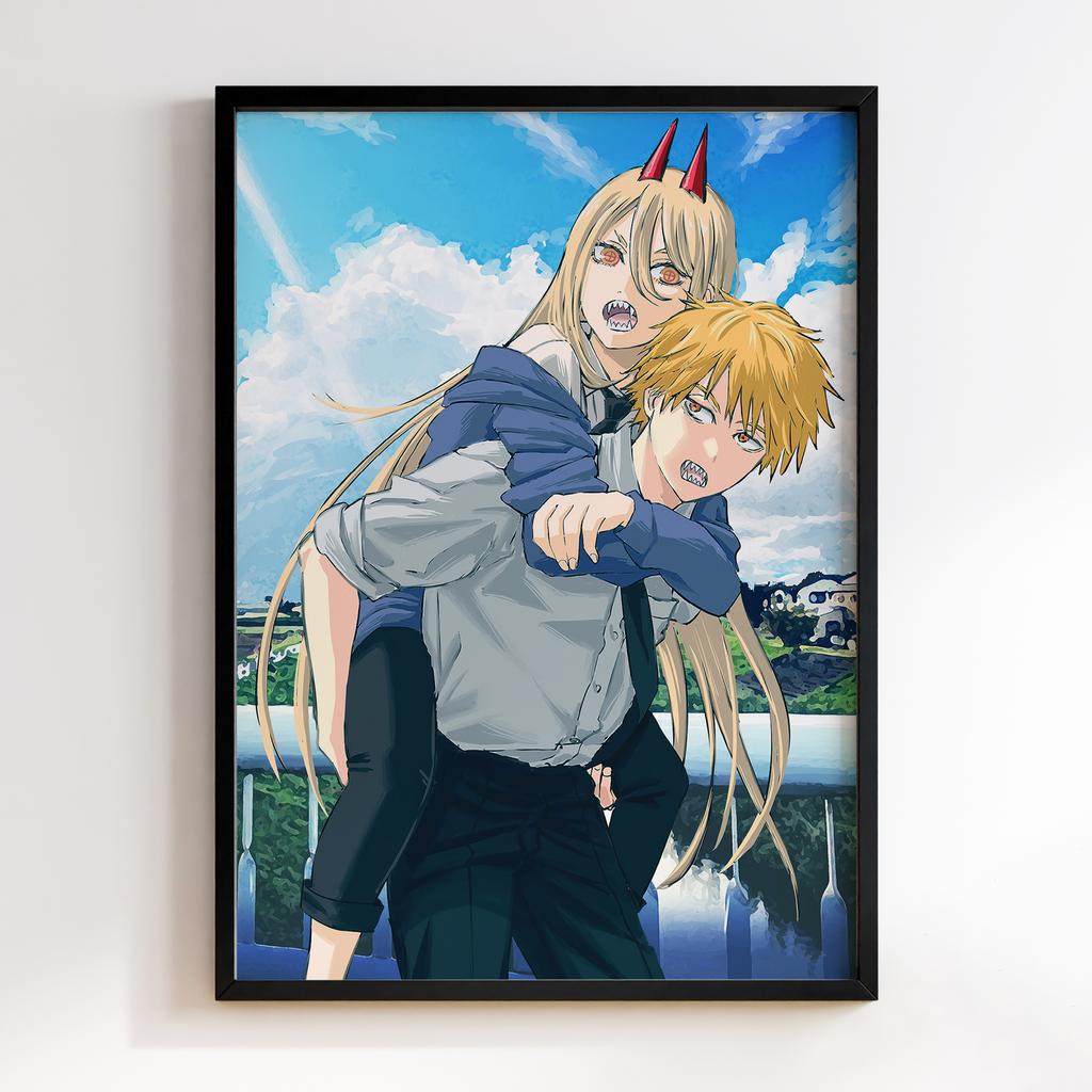 Постер Людина-Бензопила (Chainsaw Man) HM050