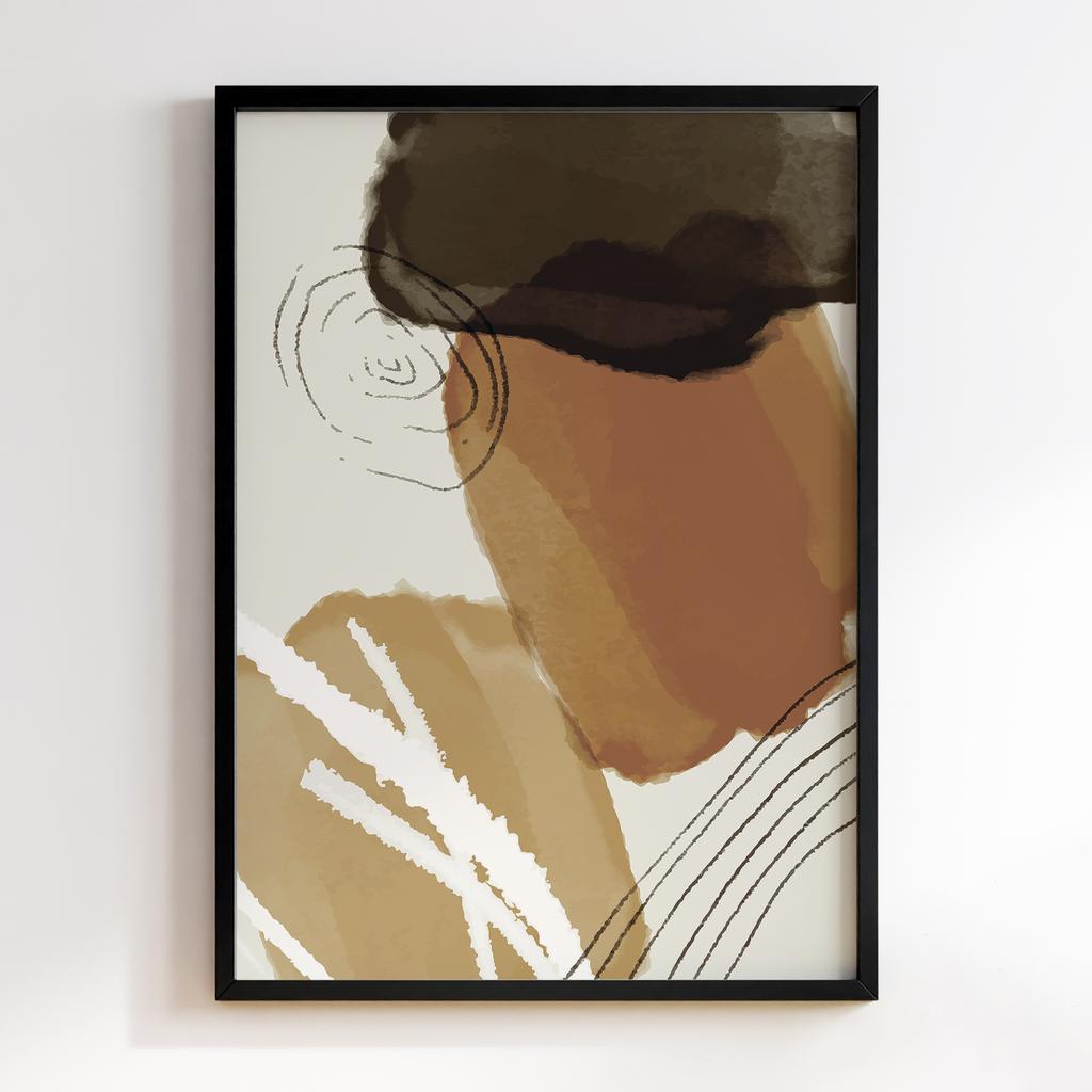 Постер Абстракція Бохо (Boho Abstract) BA59