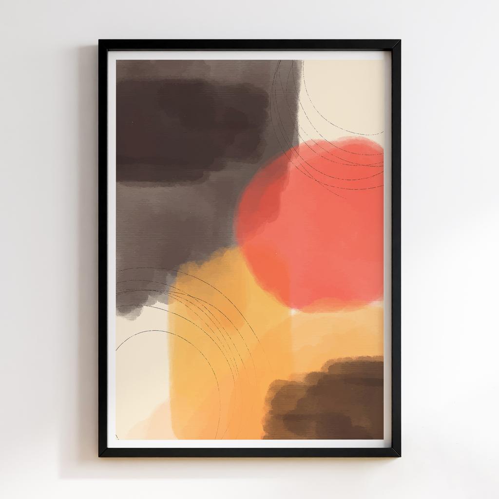 Постер Абстракція Бохо (Boho Abstract) BA64