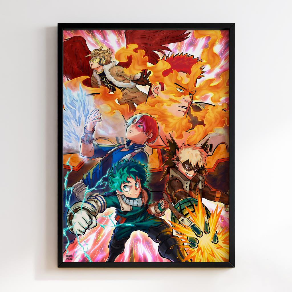 Постер Моя академія героїв (My Hero Academia) MA24