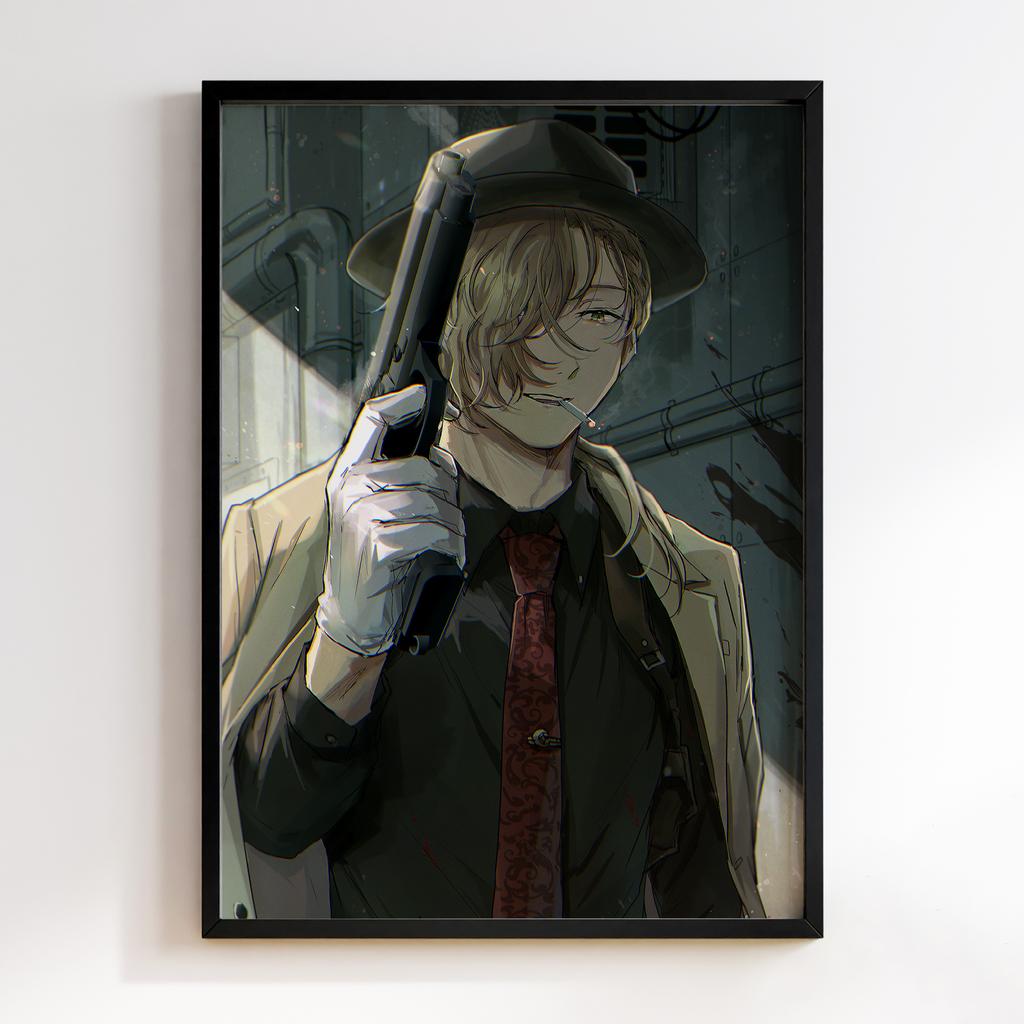 Постер Літературні генії Бродячі Пси (Bungou Stray Dogs) BSD17