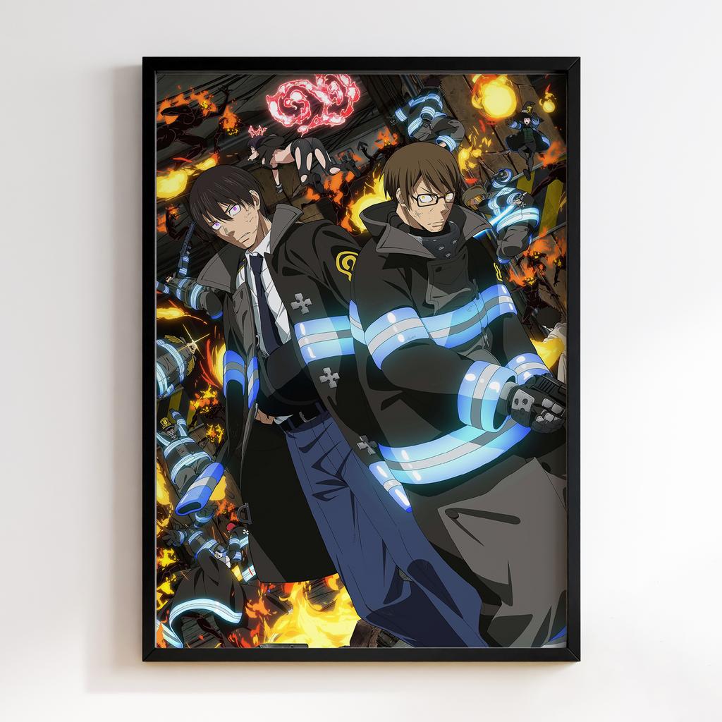 Постер Полум'яні Вогнеборці (Fire Force) FCE14