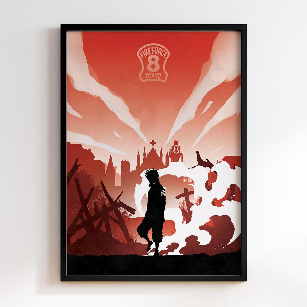 Постер Полум'яні Вогнеборці (Fire Force) FCE15