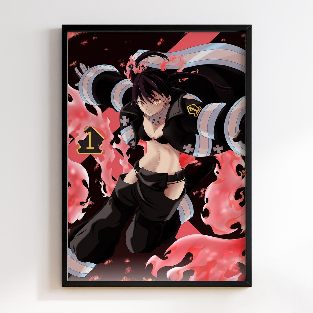 Постер Полум'яні Вогнеборці (Fire Force) FCE17