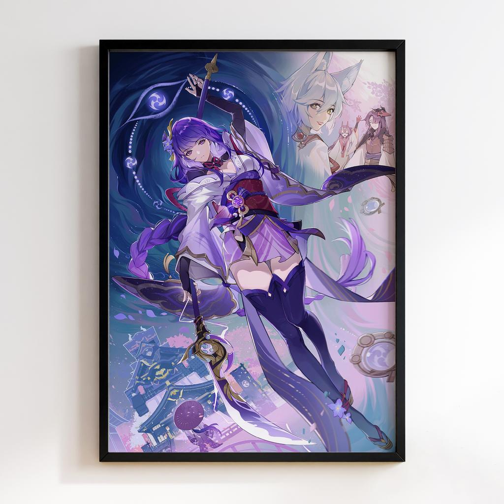 Постер Геншин Імпакт Сьогун Райден (Genshin Impact Raiden Shogun) GRS10