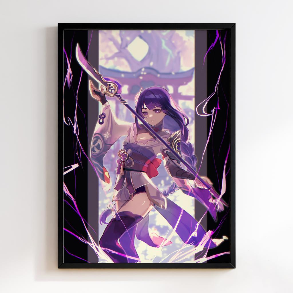 Постер Геншин Імпакт Сьогун Райден (Genshin Impact Raiden Shogun) GRS18