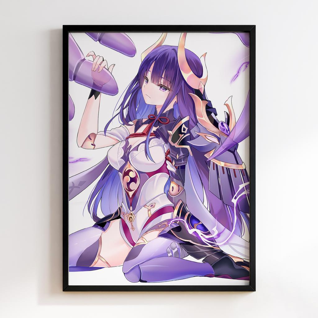 Постер Геншин Імпакт Сьогун Райден (Genshin Impact Raiden Shogun) GRS28