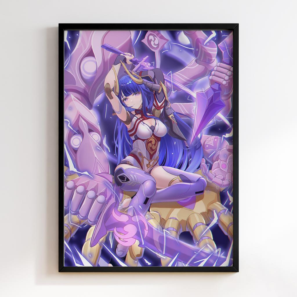 Постер Геншин Імпакт Сьогун Райден (Genshin Impact Raiden Shogun) GRS29