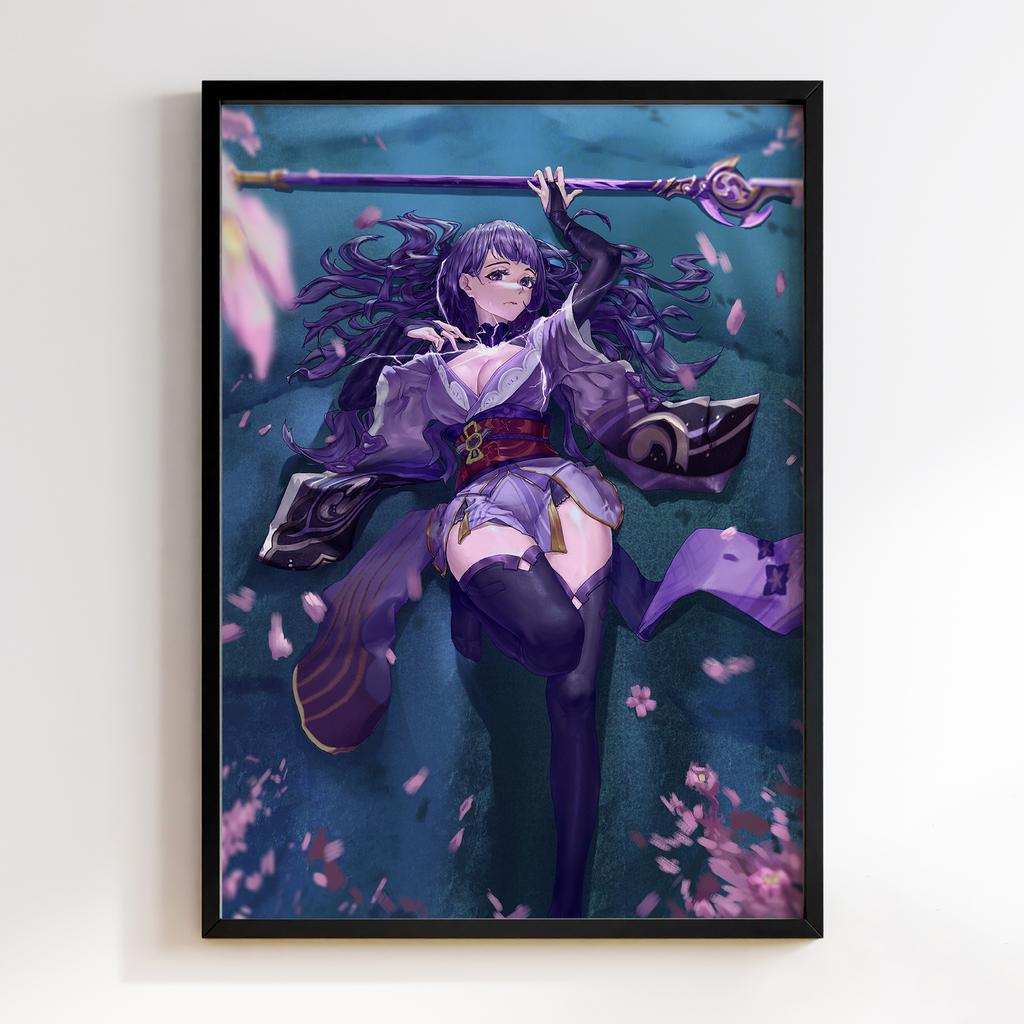 Постер Геншин Імпакт Сьогун Райден (Genshin Impact Raiden Shogun) GRS30