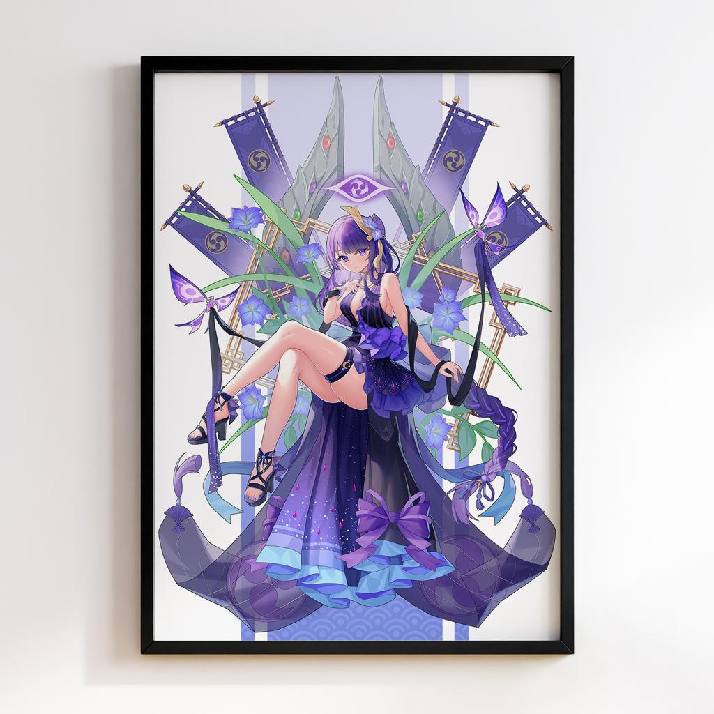 Постер Геншин Імпакт Сьогун Райден (Genshin Impact Raiden Shogun) GRS32