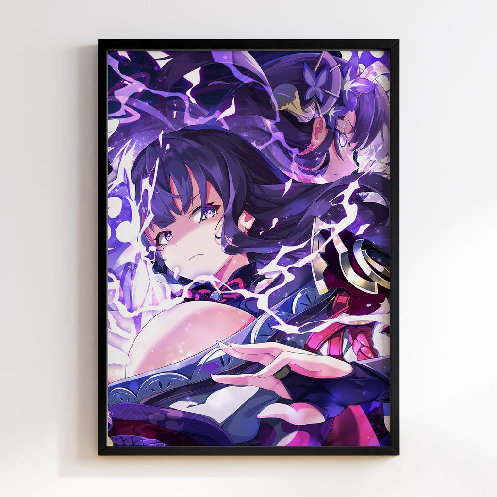 Постер Геншин Імпакт Сьогун Райден (Genshin Impact Raiden Shogun) GRS35