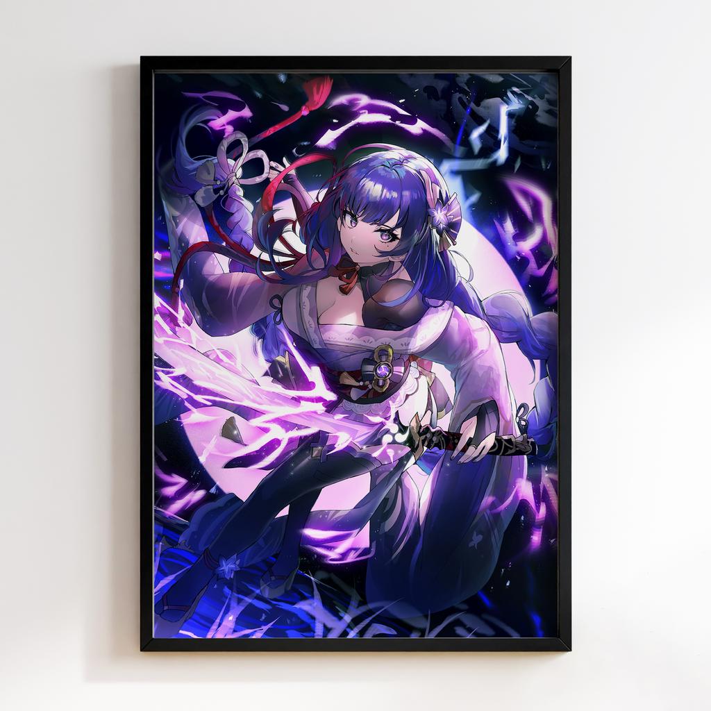 Постер Геншин Імпакт Сьогун Райден (Genshin Impact Raiden Shogun) GRS40