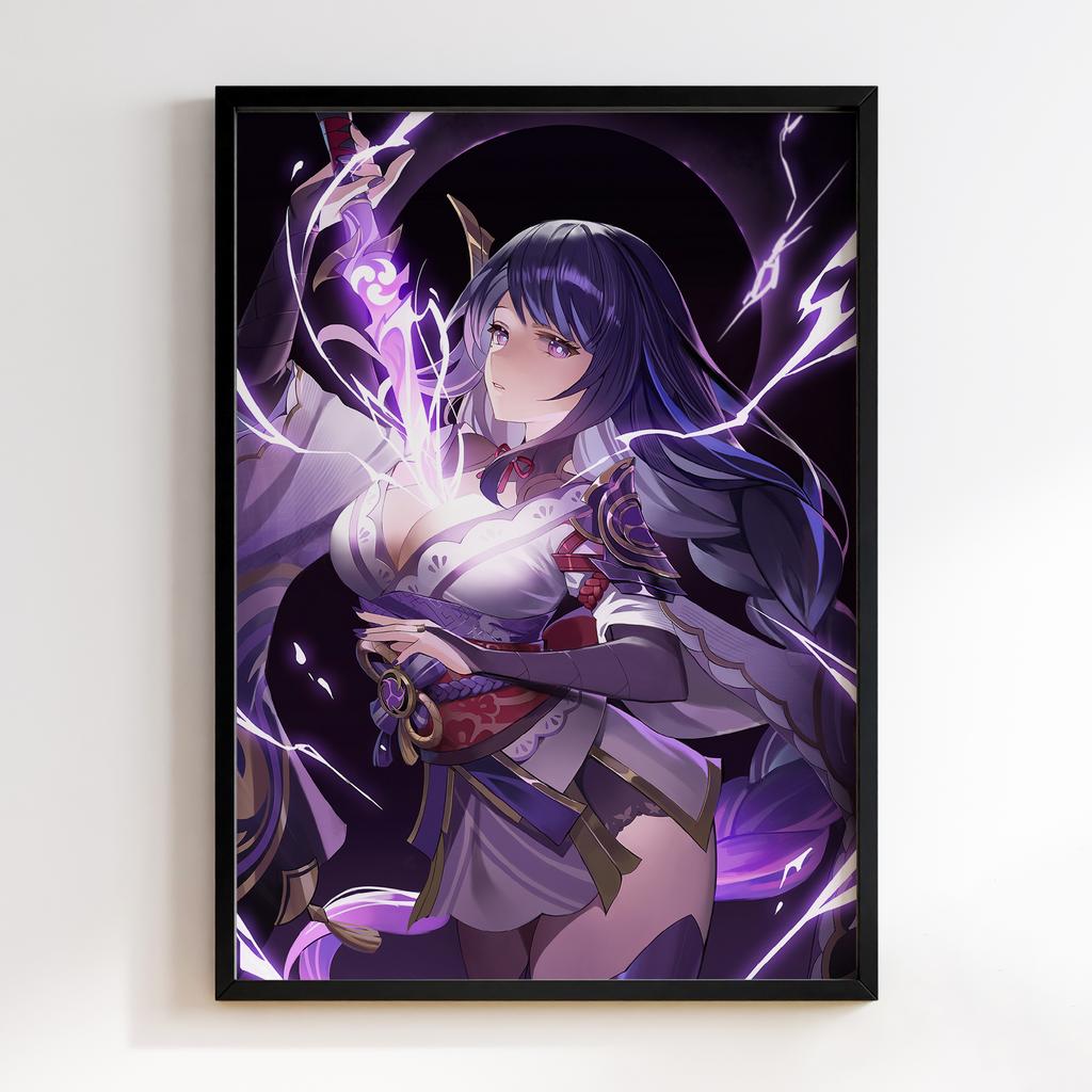 Постер Геншин Імпакт Сьогун Райден (Genshin Impact Raiden Shogun) GRS44