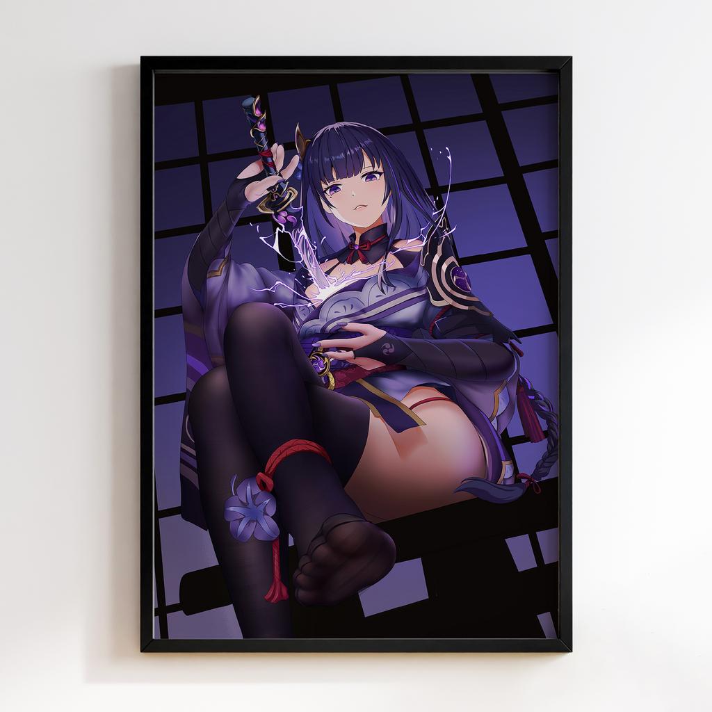 Постер Геншин Імпакт Сьогун Райден (Genshin Impact Raiden Shogun) GRS45