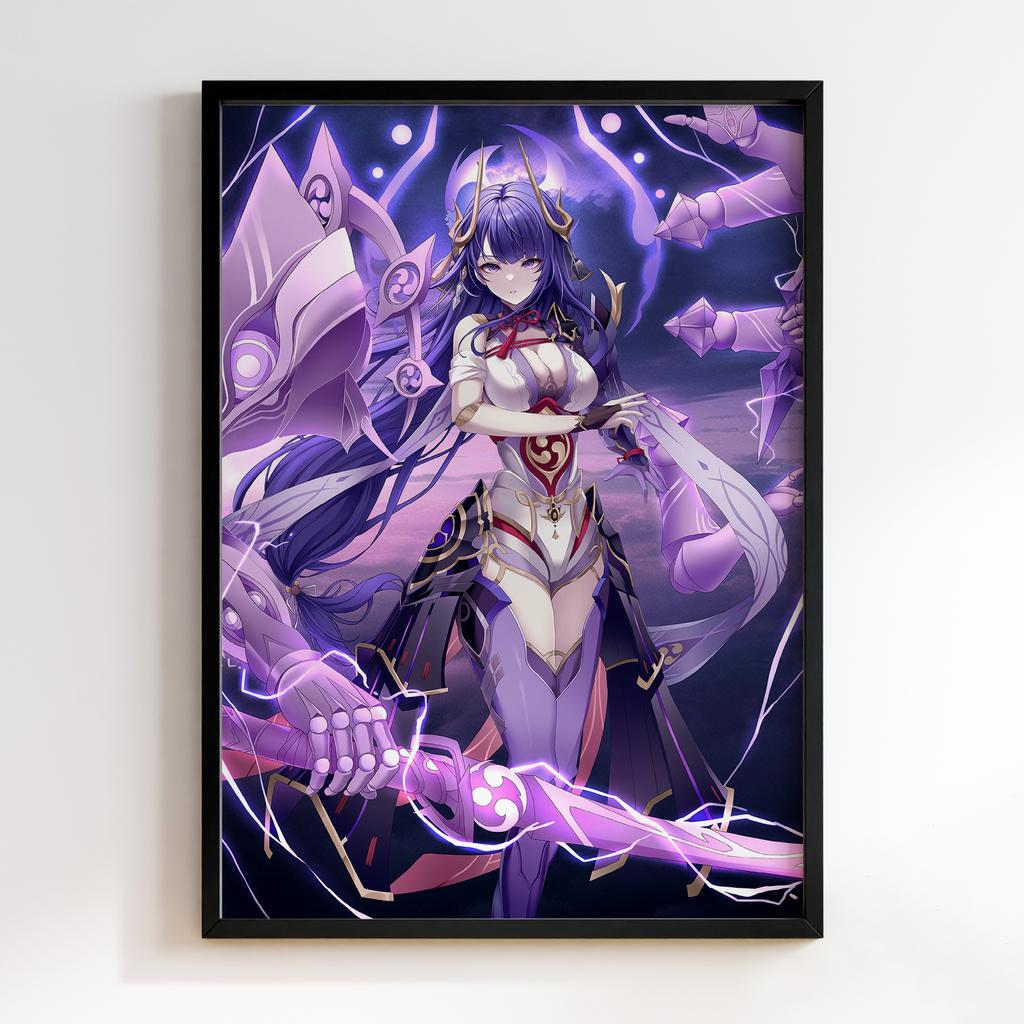 Постер Геншин Імпакт Сьогун Райден (Genshin Impact Raiden Shogun) GRS46