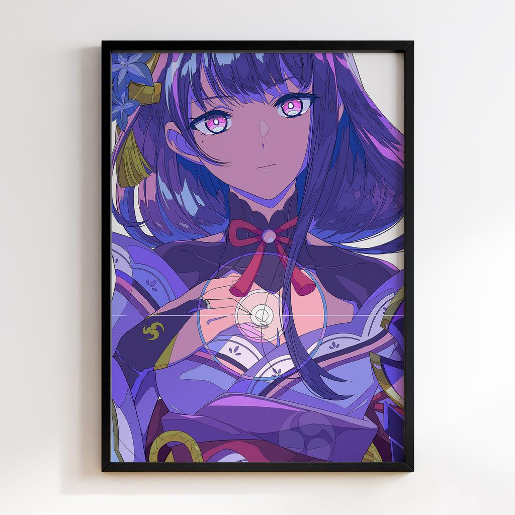 Постер Геншин Імпакт Сьогун Райден (Genshin Impact Raiden Shogun) GRS47