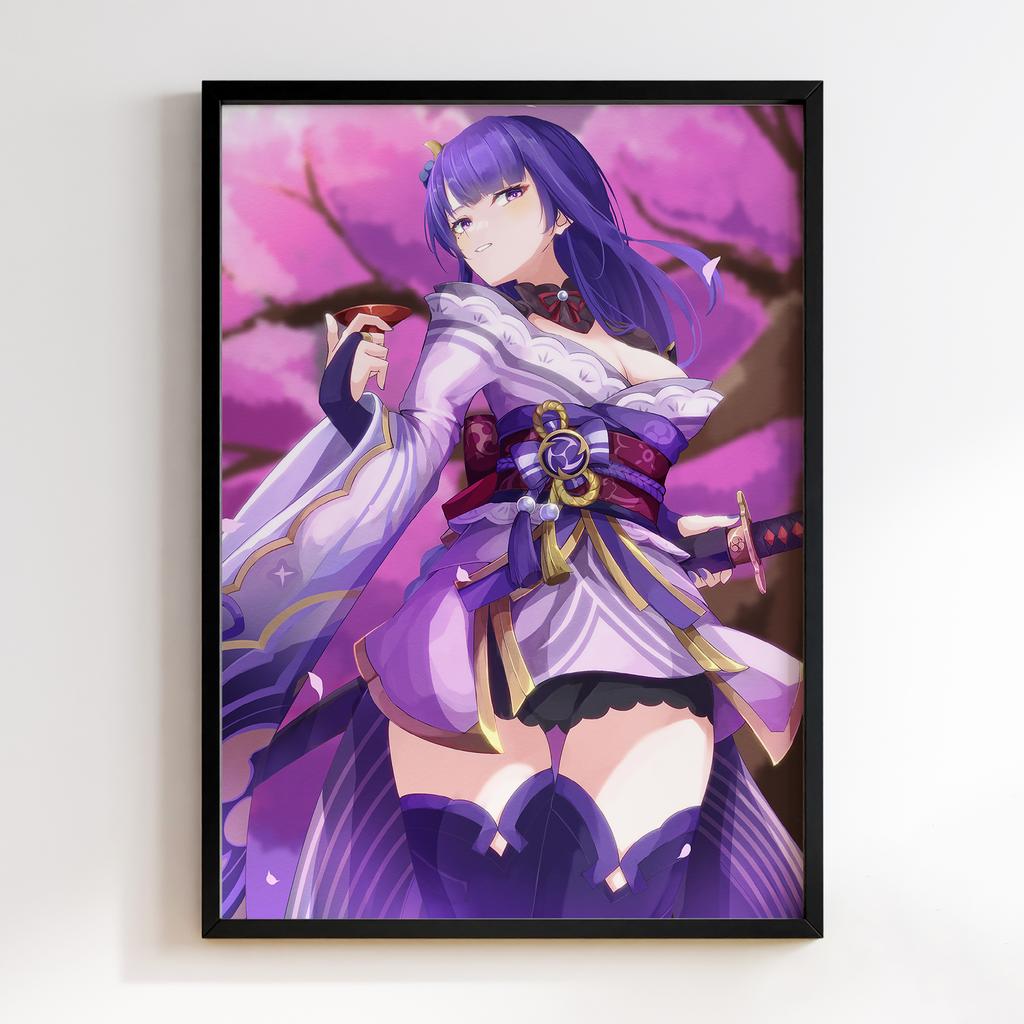 Постер Геншин Імпакт Сьогун Райден (Genshin Impact Raiden Shogun) GRS48