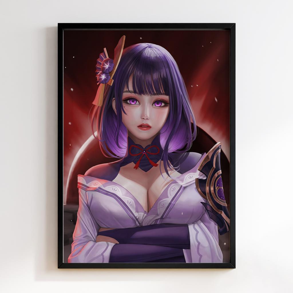 Постер Геншин Імпакт Сьогун Райден (Genshin Impact Raiden Shogun) GRS52