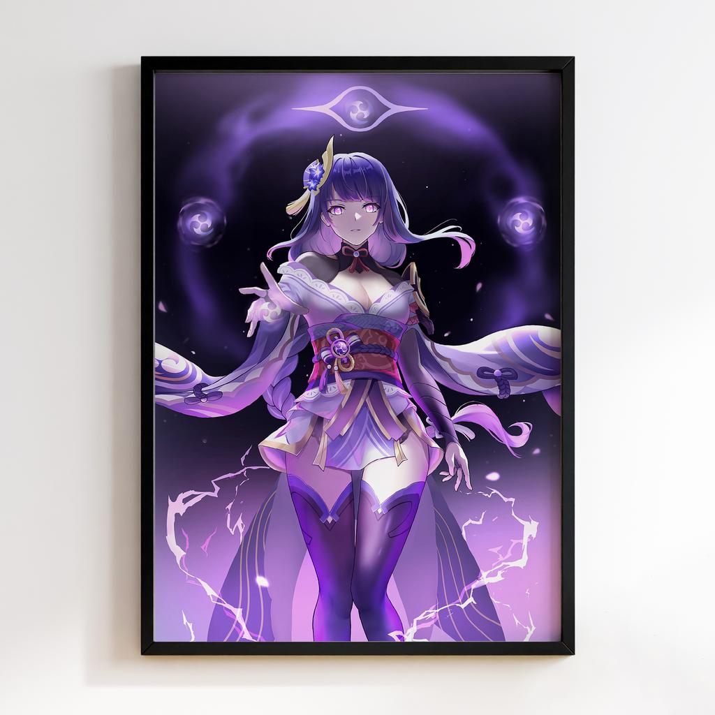 Постер Геншин Імпакт Сьогун Райден (Genshin Impact Raiden Shogun) GRS58