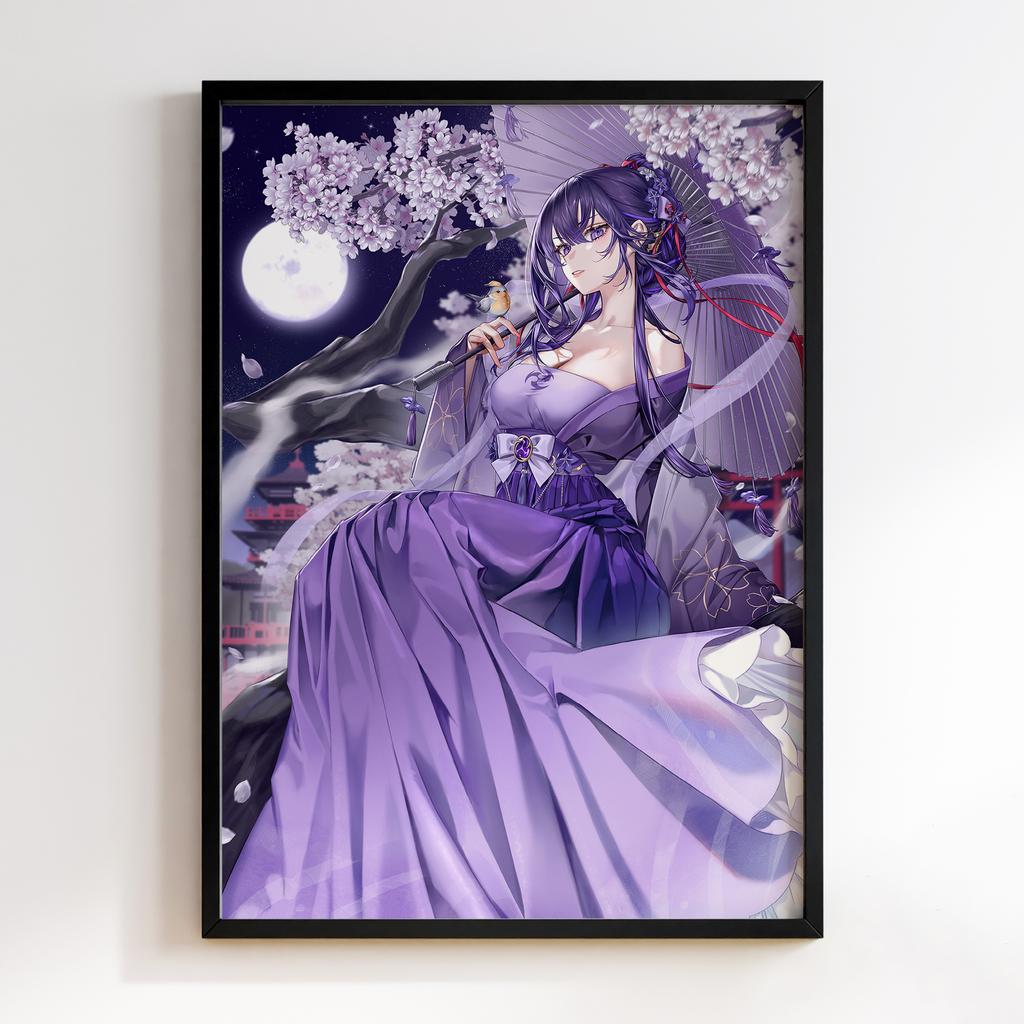 Постер Геншин Імпакт Сьогун Райден (Genshin Impact Raiden Shogun) GRS65