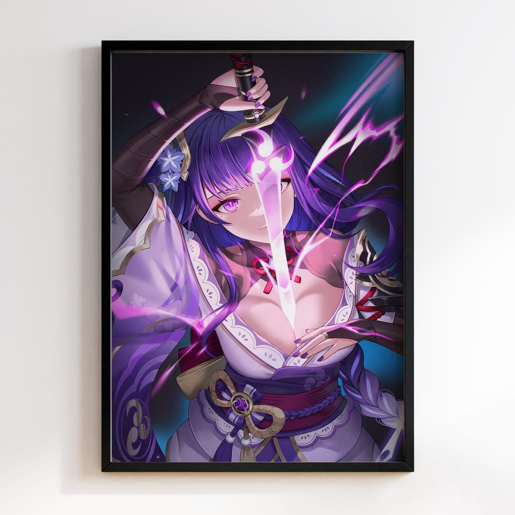 Постер Геншин Імпакт Сьогун Райден (Genshin Impact Raiden Shogun) GRS68