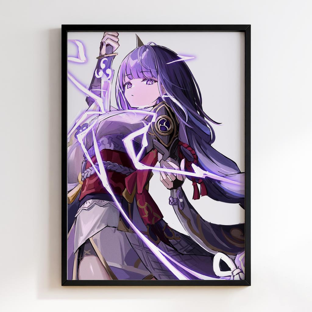 Постер Геншин Імпакт Сьогун Райден (Genshin Impact Raiden Shogun) GRS69