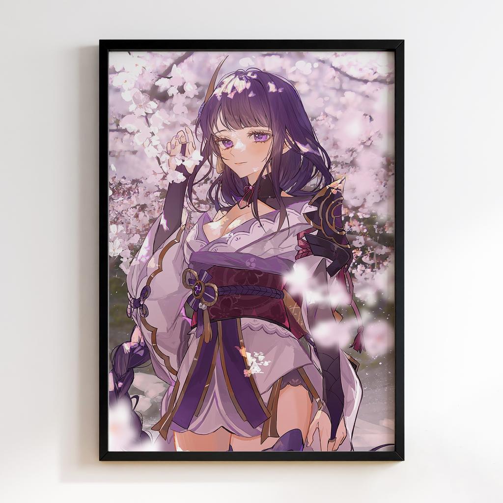 Постер Геншин Імпакт Сьогун Райден (Genshin Impact Raiden Shogun) GRS73