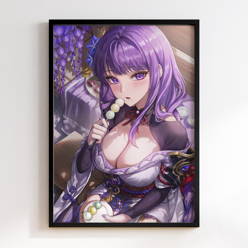 Постер Геншин Імпакт Сьогун Райден (Genshin Impact Raiden Shogun) GRS84