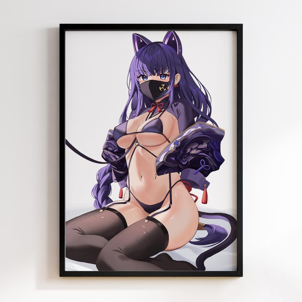 Постер Геншин Імпакт Сьогун Райден (Genshin Impact Raiden Shogun) GRS96