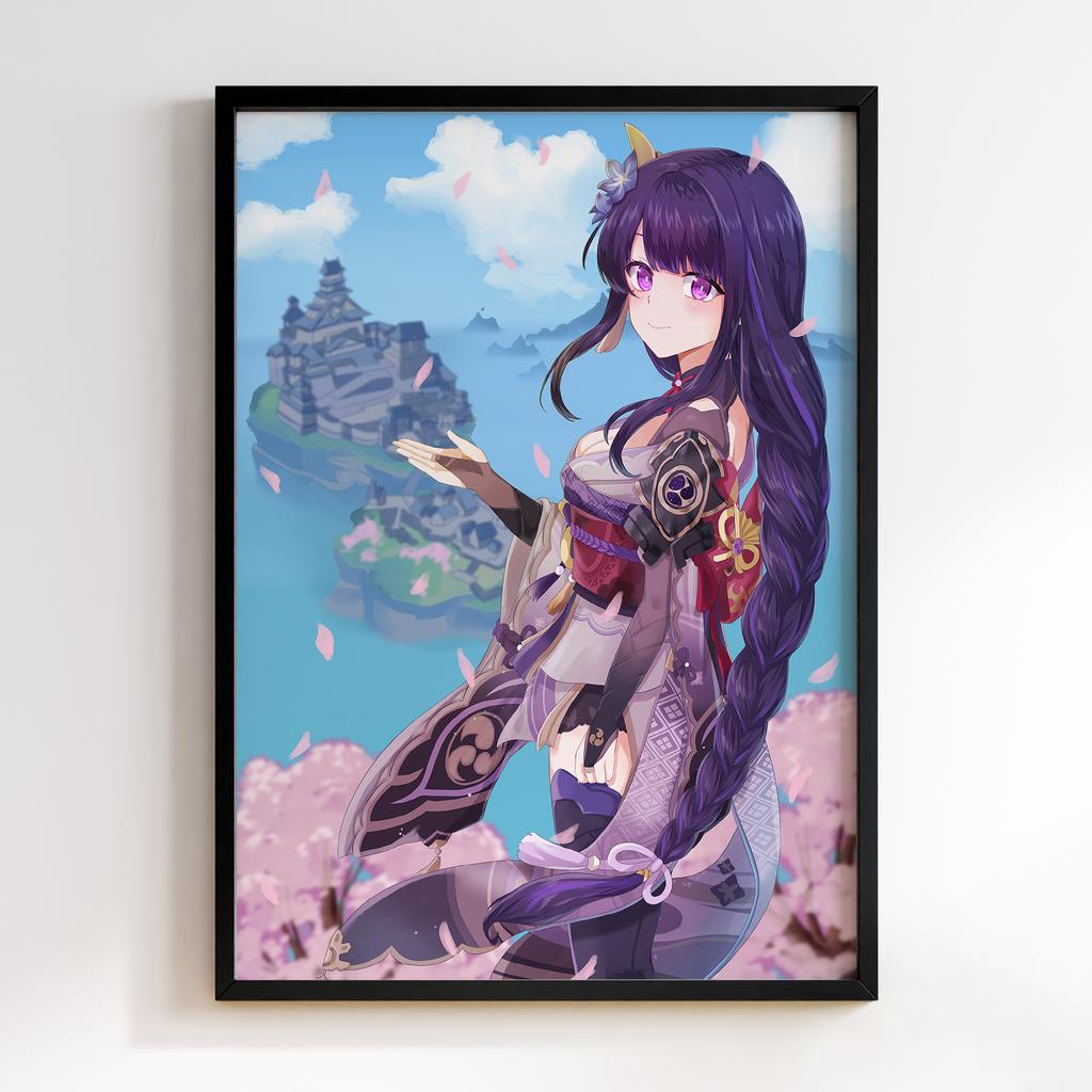 Постер Геншин Імпакт Сьогун Райден (Genshin Impact Raiden Shogun) GRS105