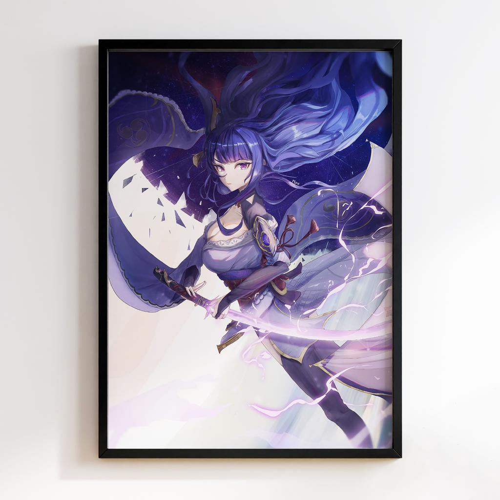 Постер Геншин Імпакт Сьогун Райден (Genshin Impact Raiden Shogun) GRS109