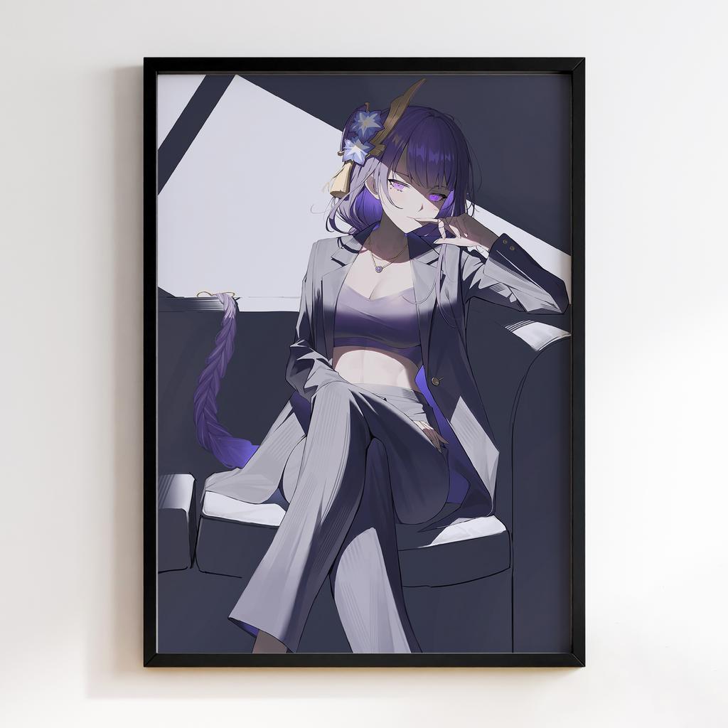 Постер Геншин Імпакт Сьогун Райден (Genshin Impact Raiden Shogun) GRS114