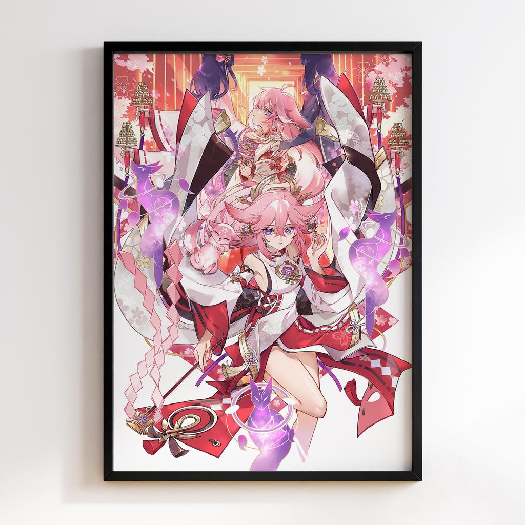 Постер Геншин Імпакт Сьогун Райден (Genshin Impact Raiden Shogun) GRS115