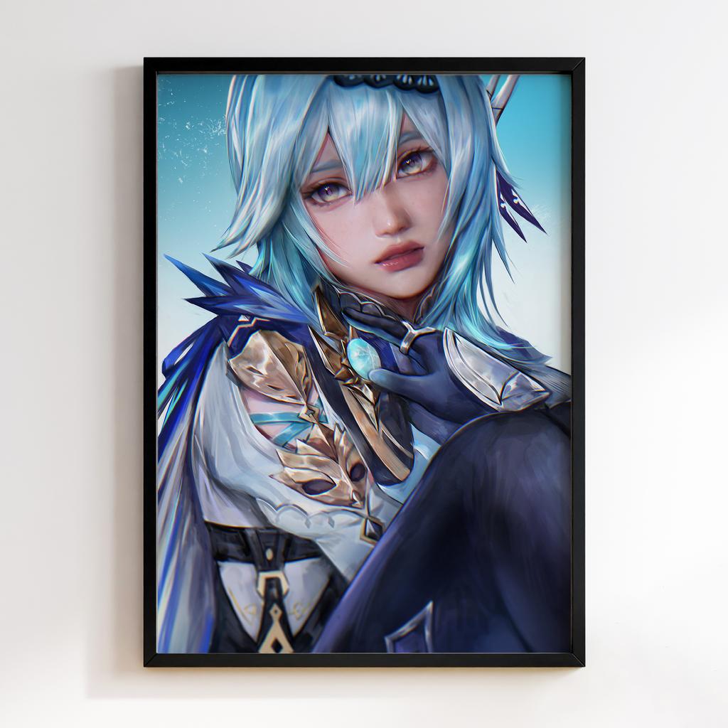 Постер Геншин Імпакт Еола Лоуренс (Genshin Impact Eula Lawrence)​ EWE08