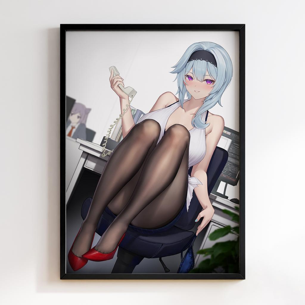 Постер Геншин Імпакт Еола Лоуренс (Genshin Impact Eula Lawrence)​ EWE10