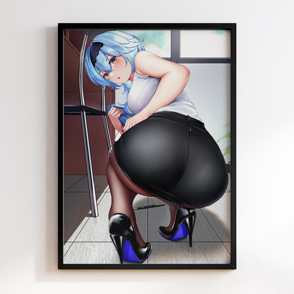 Постер Геншин Імпакт Еола Лоуренс (Genshin Impact Eula Lawrence)​ EWE13