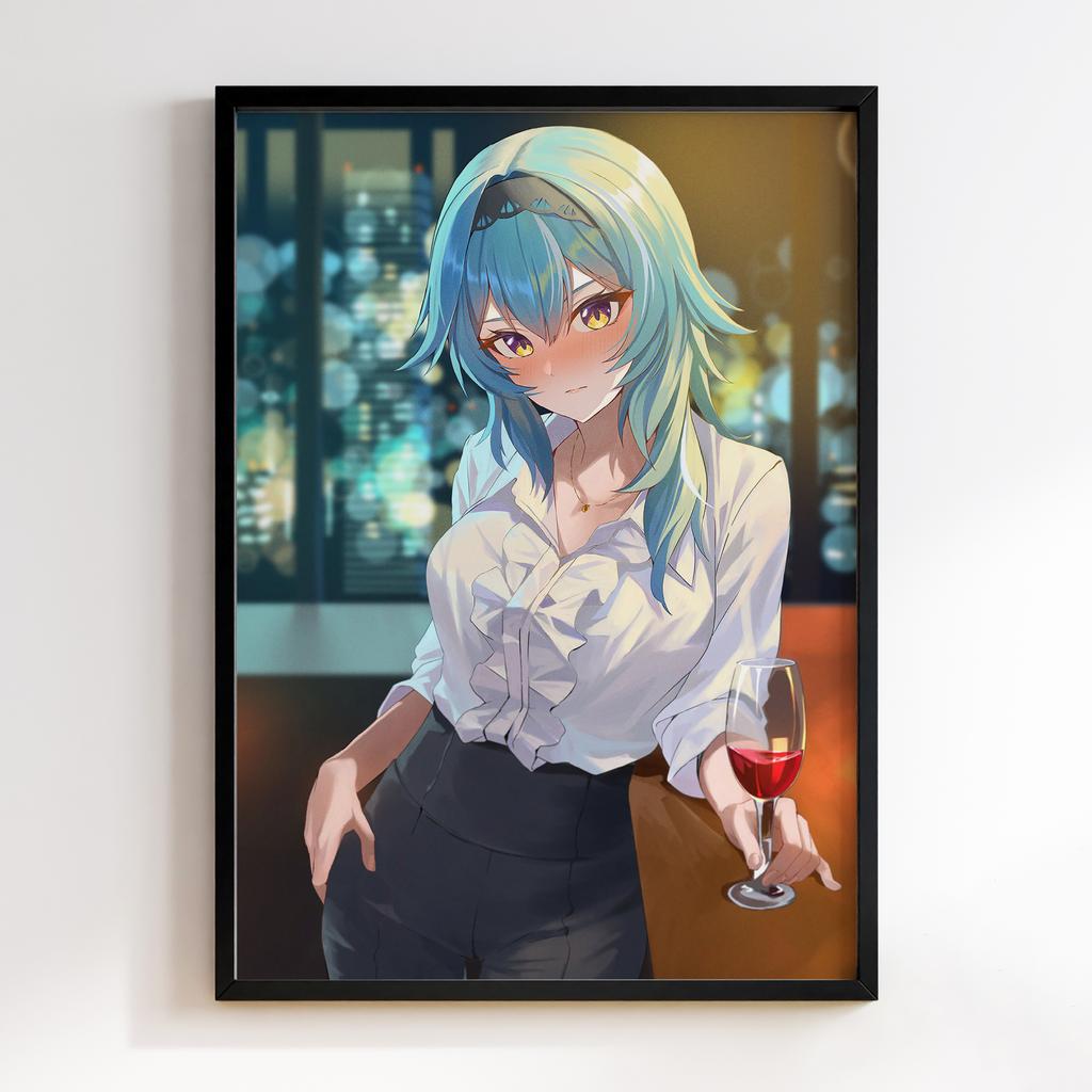 Постер Геншин Імпакт Еола Лоуренс (Genshin Impact Eula Lawrence)​ EWE25