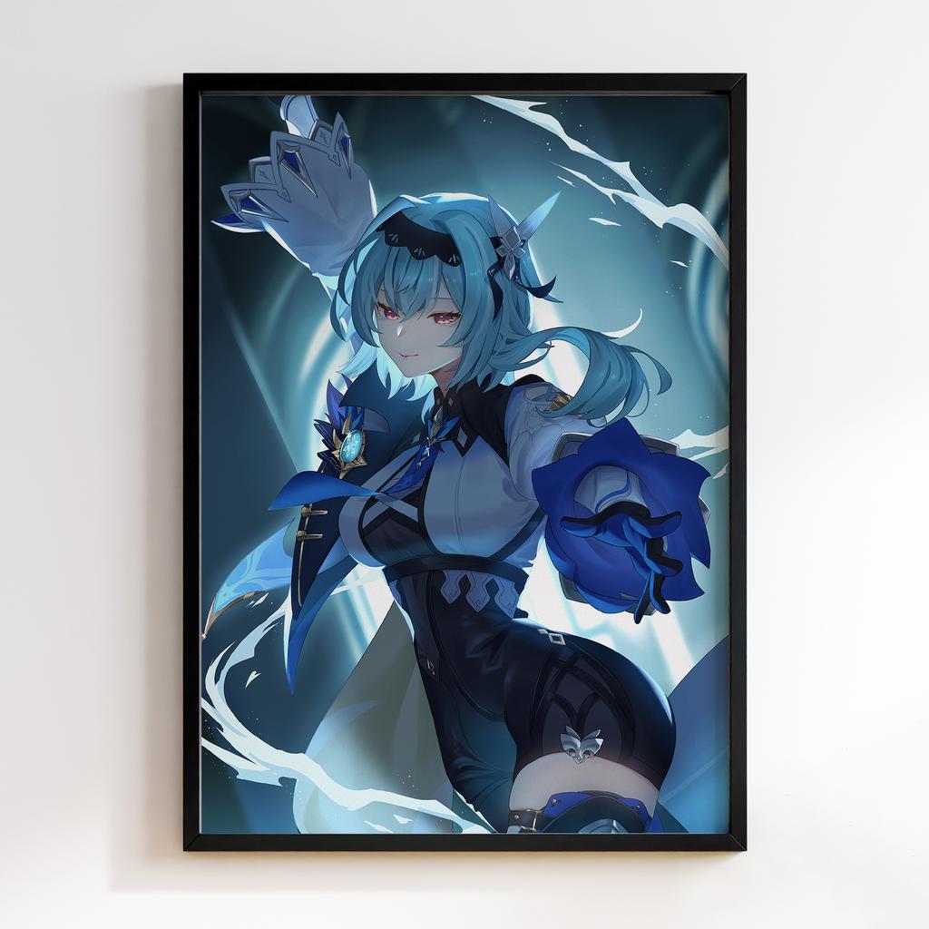 Постер Геншин Імпакт Еола Лоуренс (Genshin Impact Eula Lawrence)​ EWE41