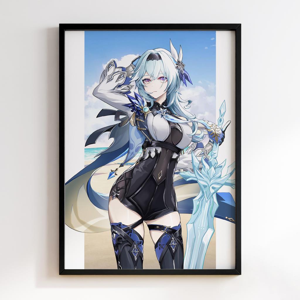 Постер Геншин Імпакт Еола Лоуренс (Genshin Impact Eula Lawrence)​ EWE42
