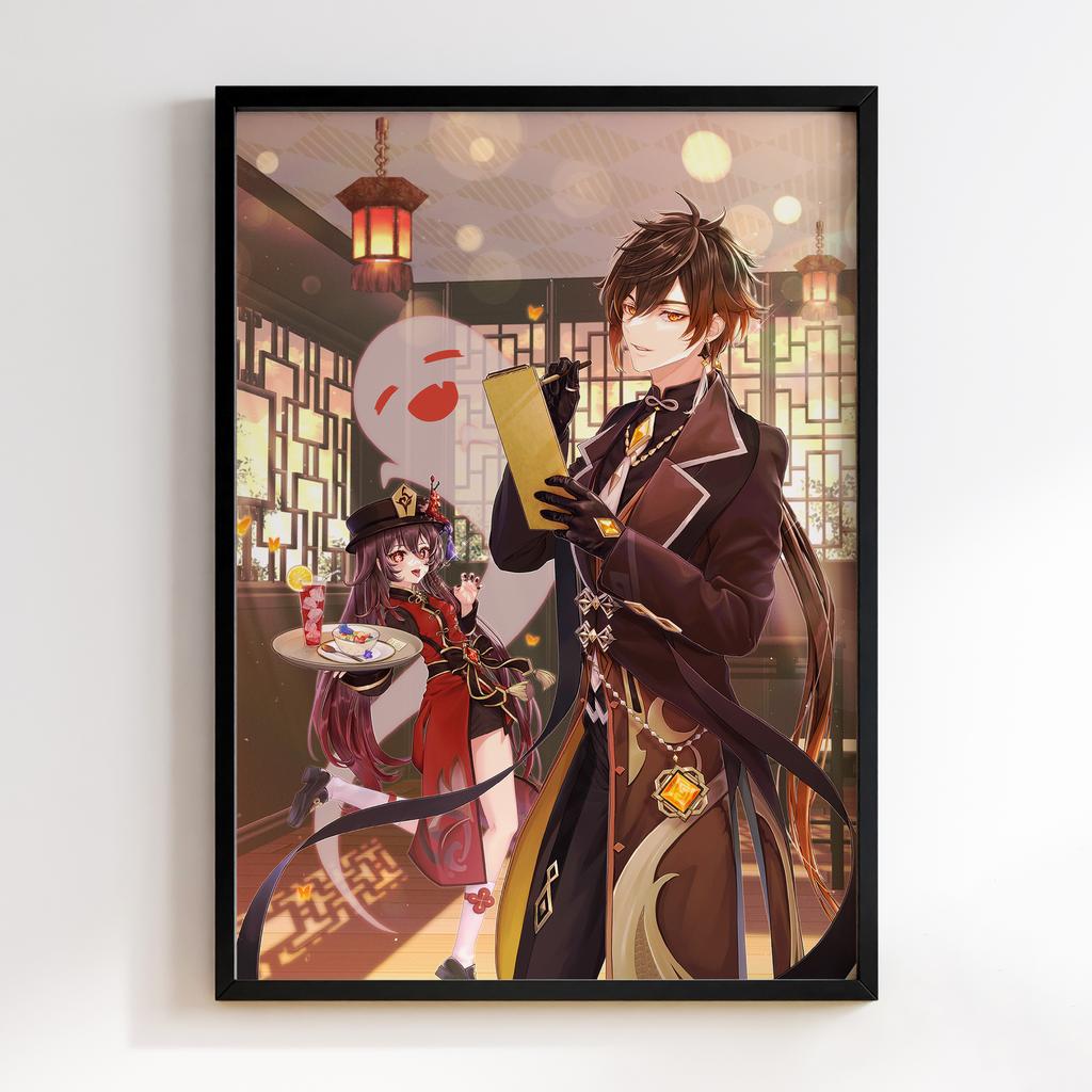 Постер Геншин Імпакт Ху Тао (Genshin Impact Hu Tao)​ HYT02