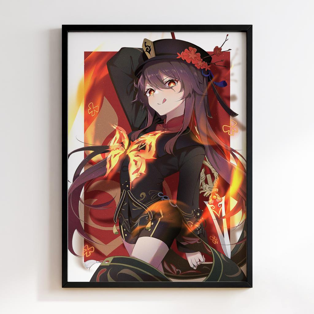 Постер Геншин Імпакт Ху Тао (Genshin Impact Hu Tao)​ HYT09