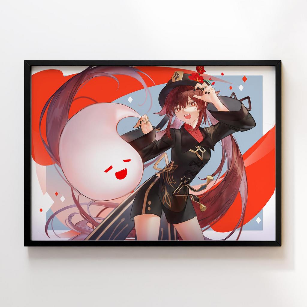 Постер Геншин Імпакт Ху Тао (Genshin Impact Hu Tao)​ HYT28