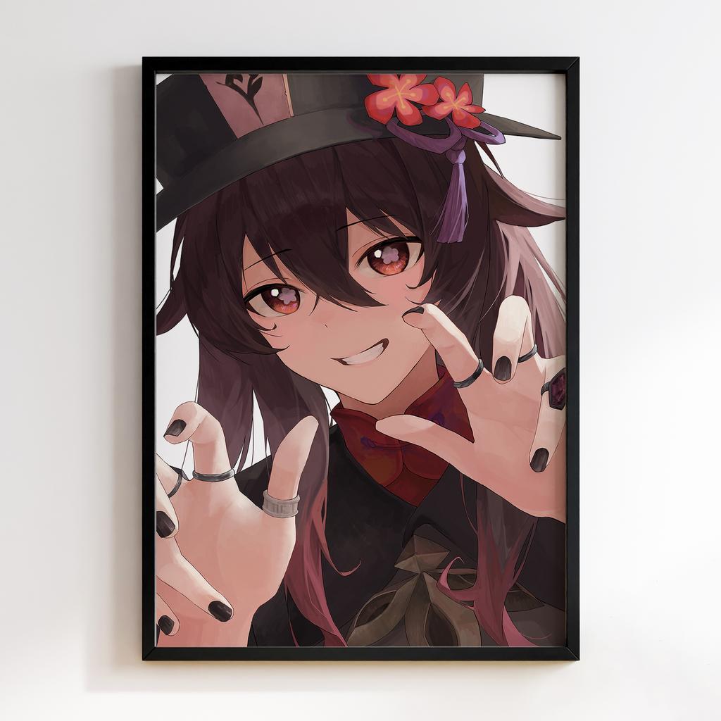 Постер Геншин Імпакт Ху Тао (Genshin Impact Hu Tao)​ HYT47